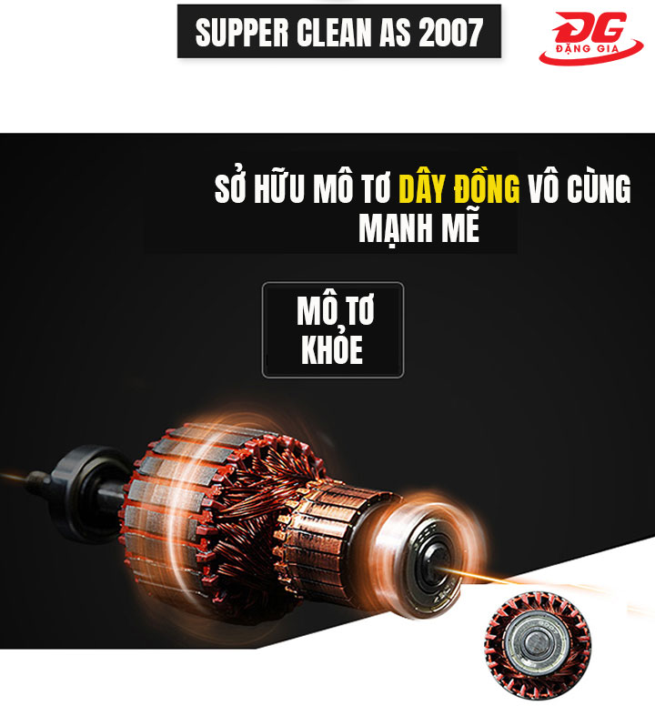 motor máy chà sàn ngồi lái Supper Clean AS 2007