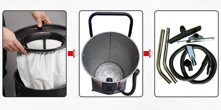 Quy trình vệ sinh máy hút bụi công nghiệp