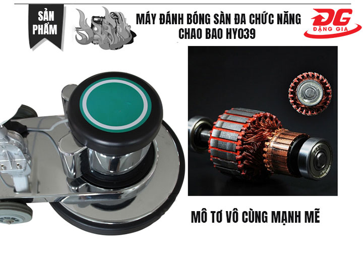 Motor máy đánh bóng sàn đa chức năng Chao Bao HY039
