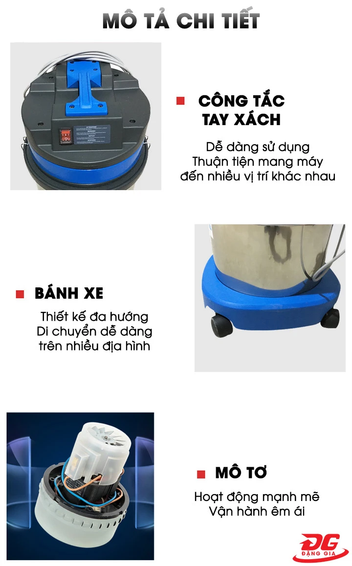 các chi tiết được thiết kế ấn tượng