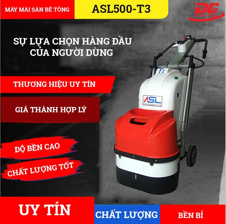 Ưu điểm máy mài sàn bê tông ASL500-T3