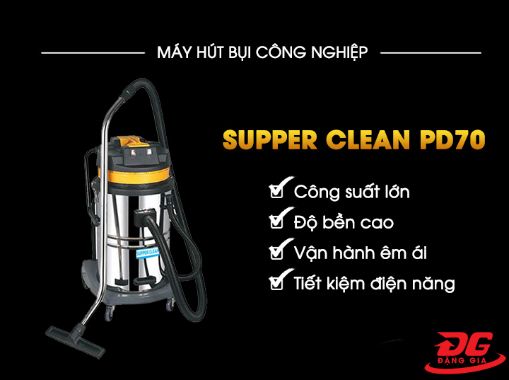 Supper Clean PD 70 sở hữu nhiều ưu điểm nổi bật