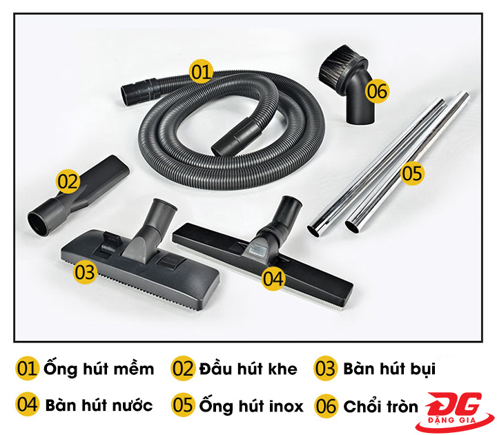 Phụ tùng máy hút bụi 15L chính hãng