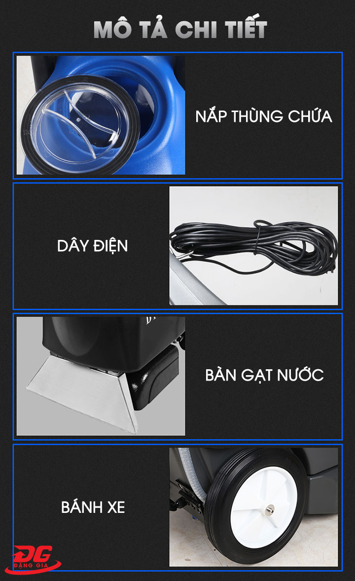 Thiết kế đơn giản, tinh tế giúp người dùng thuận tiện hơn khi sử dụng