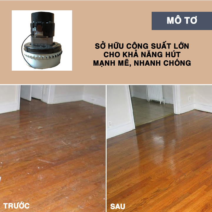 Motor máy hút bụi Palada PD 60-2