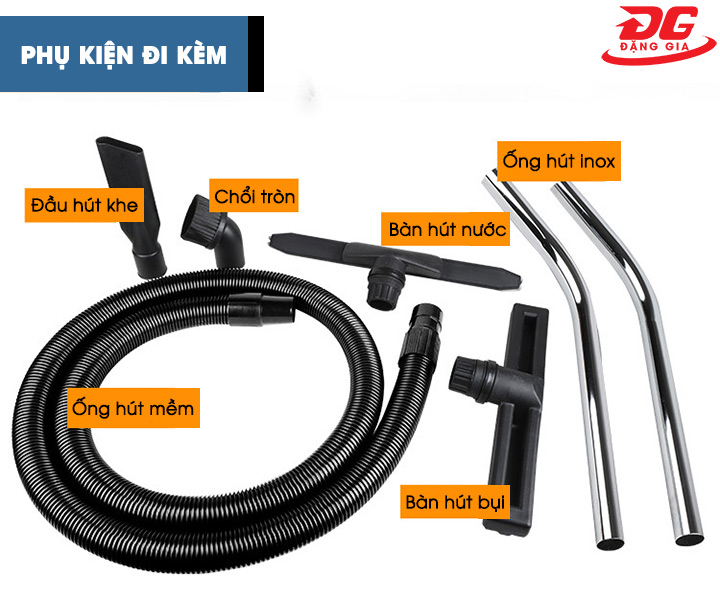 Bộ phụ kiện đi kèm topclean pd80h
