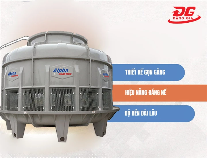 Tháp giải nhiệt nước Alpha 80RT