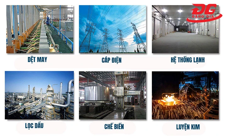 Ứng dụng tháp giải nhiệt Alpha 70RT