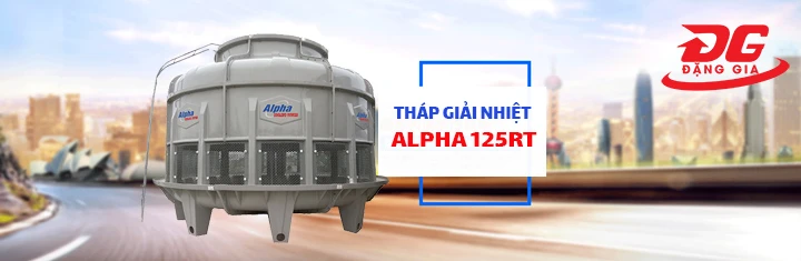 Tháp giải nhiệt nước công nghiệp Alpha 125RT