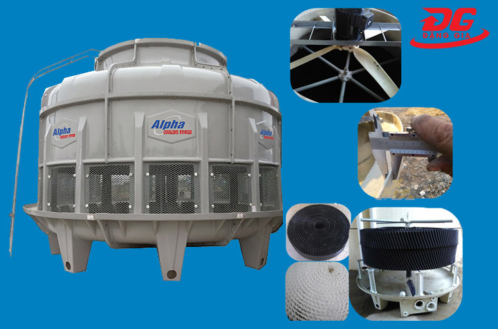 Các bộ phận tháp giải nhiệt nước Alpha 125RT