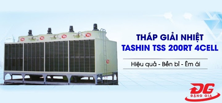 tháp giải nhiệt tashin tss 200rt 4cell