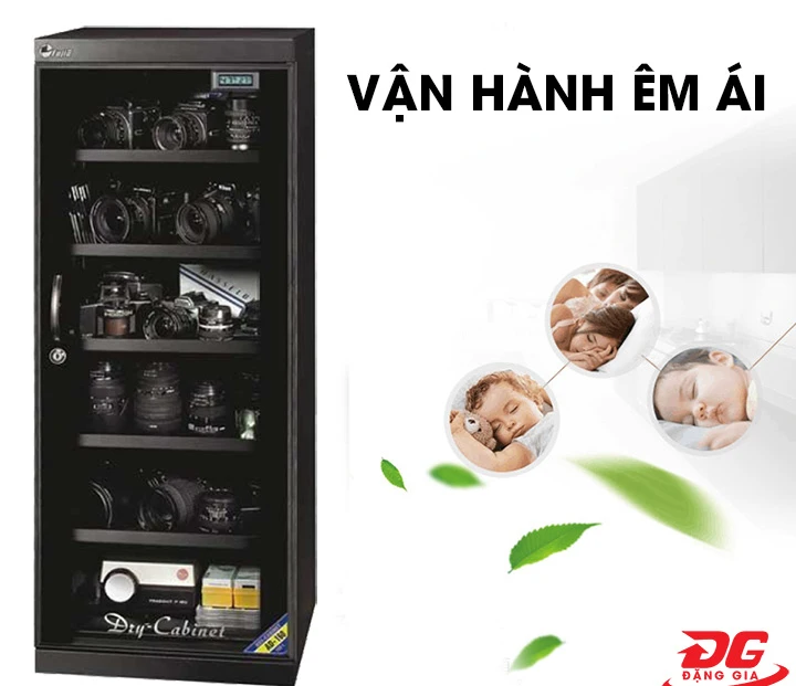 Tủ chống ẩm Fuije AD160 vận hành êm