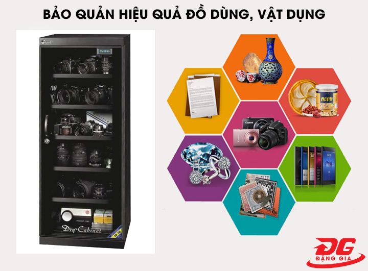FujiE AD160 được sử dụng để bảo quản nhiều thiết bị, đồ vật quan trọng