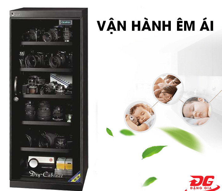 Tủ chống ẩm Fuije AD160 vận hành êm