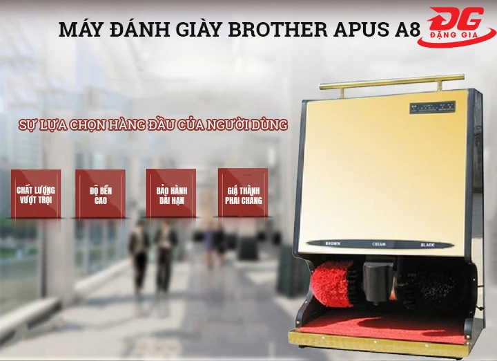 máy đánh giày Brother Apus A8