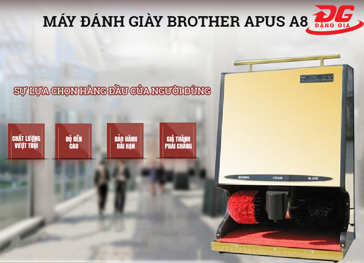 máy đánh giày Brother Apus A8
