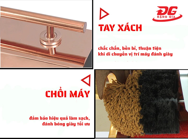 Thiết kế máy gọn gàng, chắc chắn
