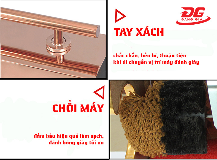 Thiết kế máy gọn gàng, chắc chắn