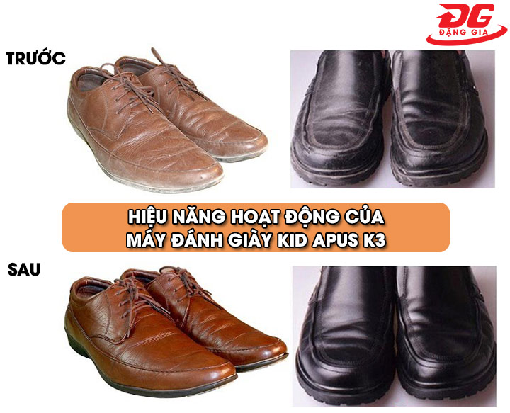 khả năng làm sạch nhanh chóng của Apus K3