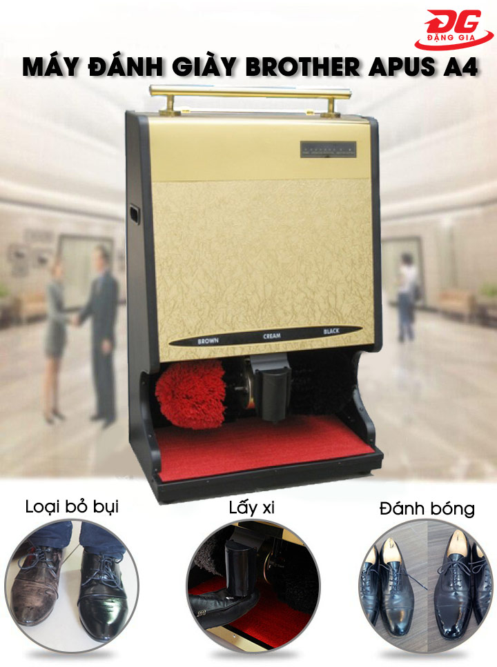 Brother Apus A4 loại bỏ bụi nhanh chóng