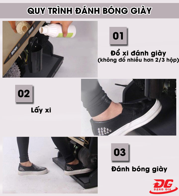 cách đánh bóng giày