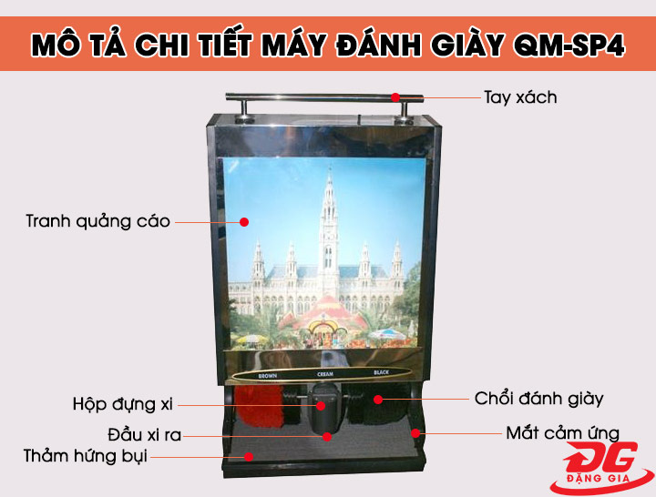 máy đánh giày QM Sp4