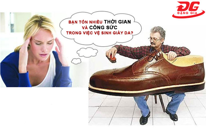 làm sạch giày