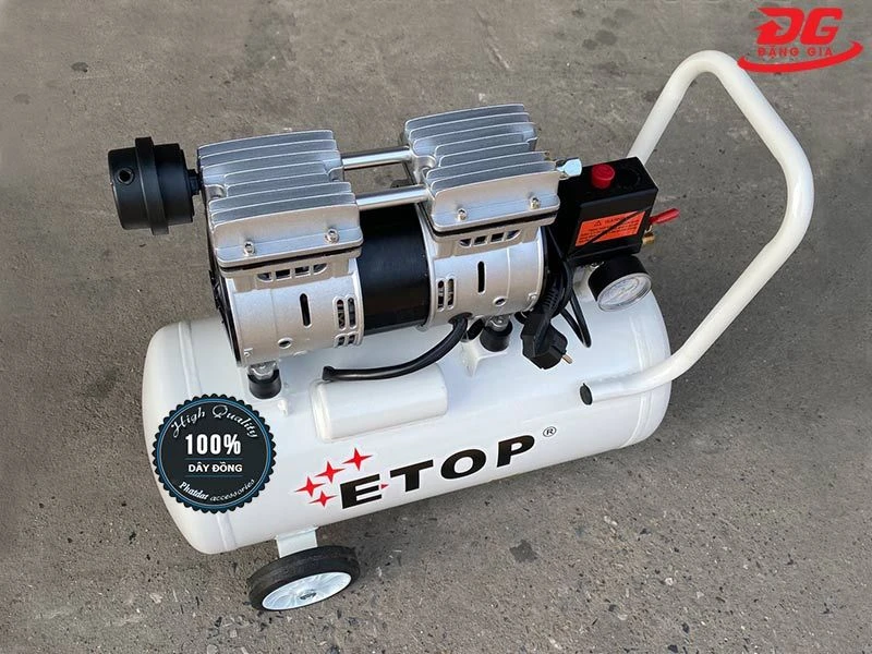 Máy nén khí không dầu Etop dung tích 30L