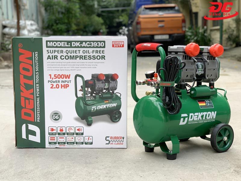 Máy bơm hơi khí nén 30L Dekton DK AC 3930