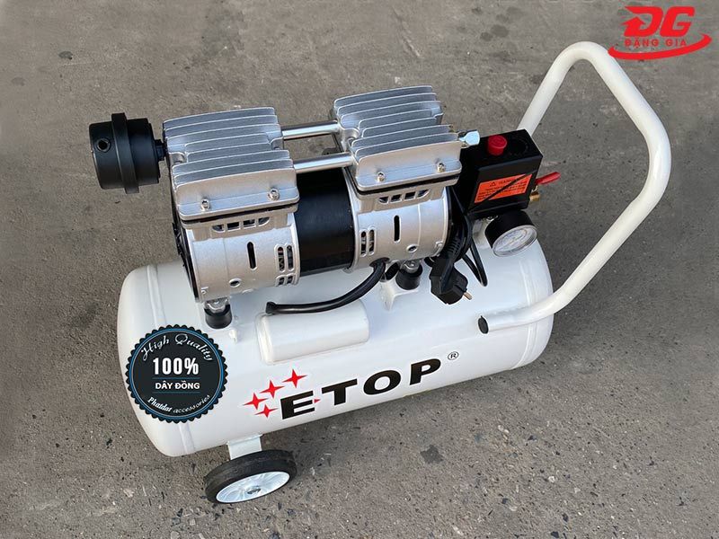 Máy nén khí không dầu Etop dung tích 30L