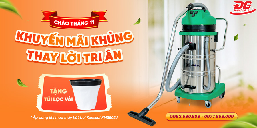Mua máy hút bụi công nghiệp tại Điện máy Đặng Gia tặng quà giá trị