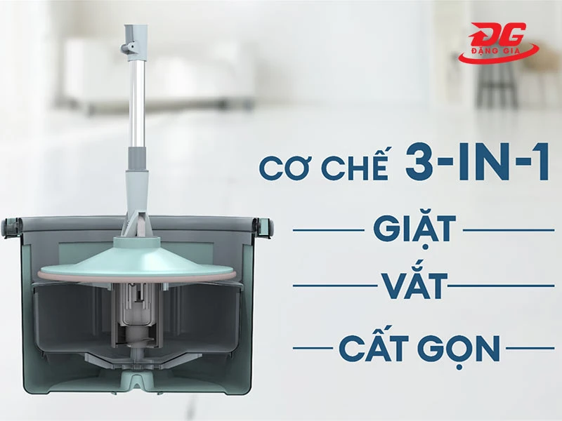Bộ lau nhà Sunhouse thế hệ mới KS CL235PB