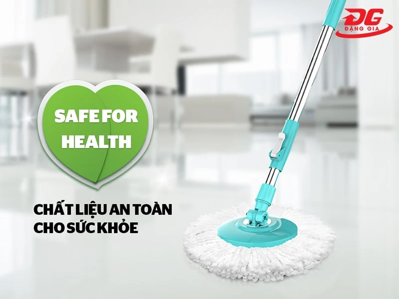 Chọn mua cây lau nhà 360 chất liệu an toàn sức khỏe