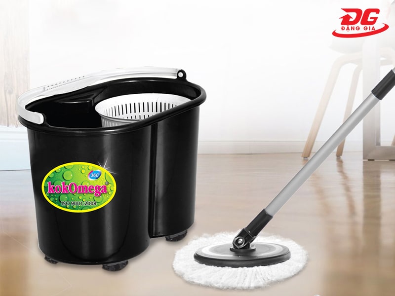 Chất liệu cây lau nhà 360 KOKOmega cứng cáp