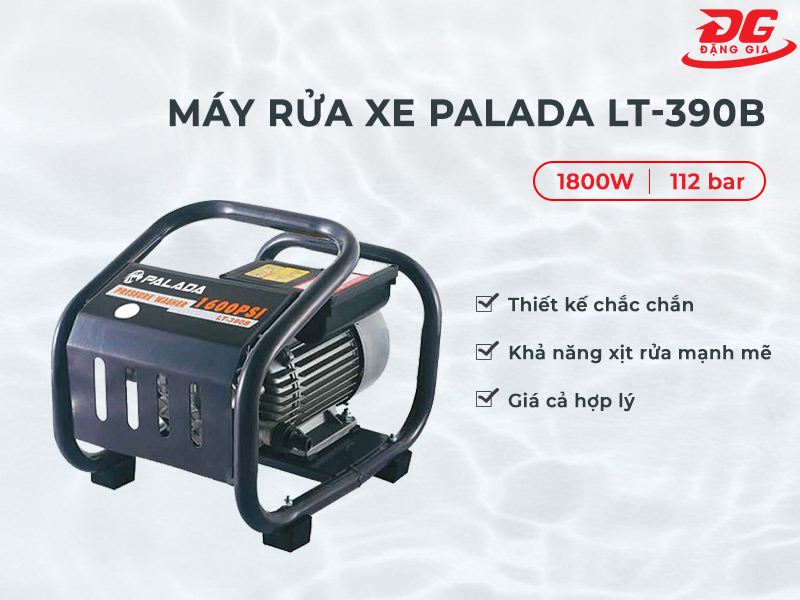 Máy rửa xe motor cảm ứng từ Palada LT-390B