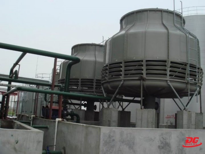 tháp tản nhiệt được sử dụng ở nhà xưởng
