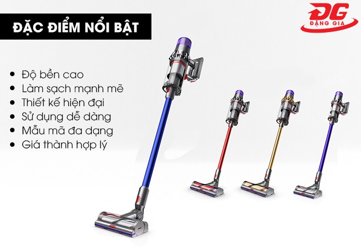 ưu điểm của model hút bụi dyson