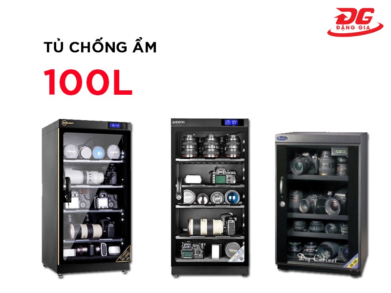 Tủ chống ẩm 100L là lựa chọn của nhiều người tiêu dùng hiện nay