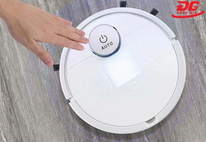 robot hút bụi đi vòng tròn