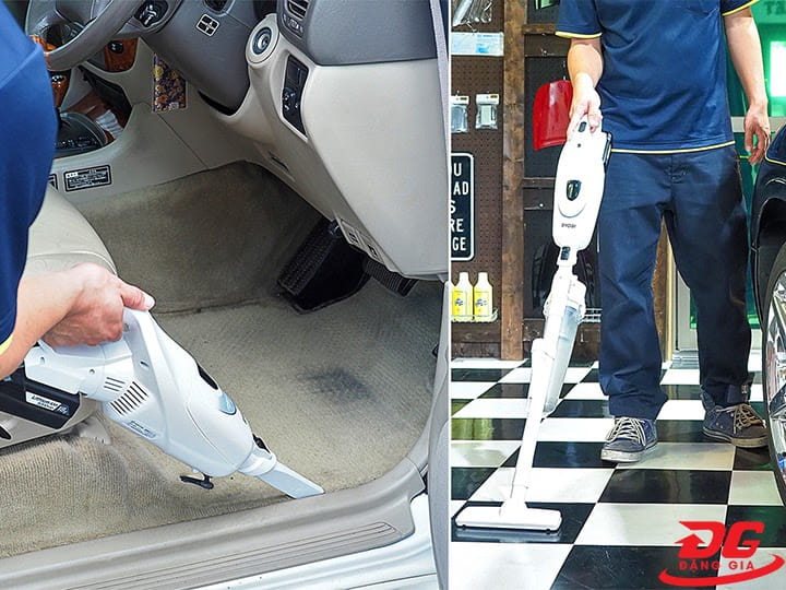 Máy hút bụi dùng pin Ryobi BHC-180L5 dễ dàng điều khiển bằng một tay