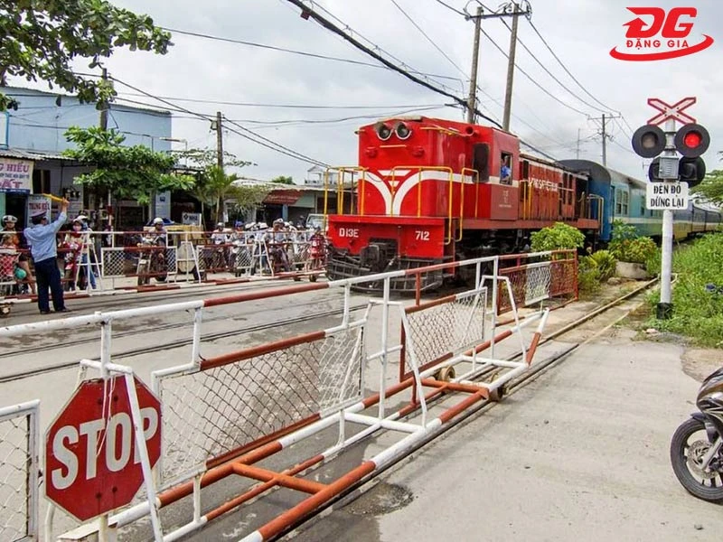 Barie chắn tàu dạng rào chắn