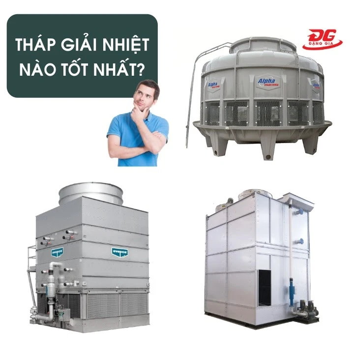So sánh ba sản phẩm của Evapco, Ocean, Alpha