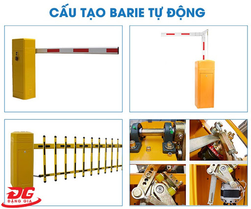 Cấu tạo của barie tự động