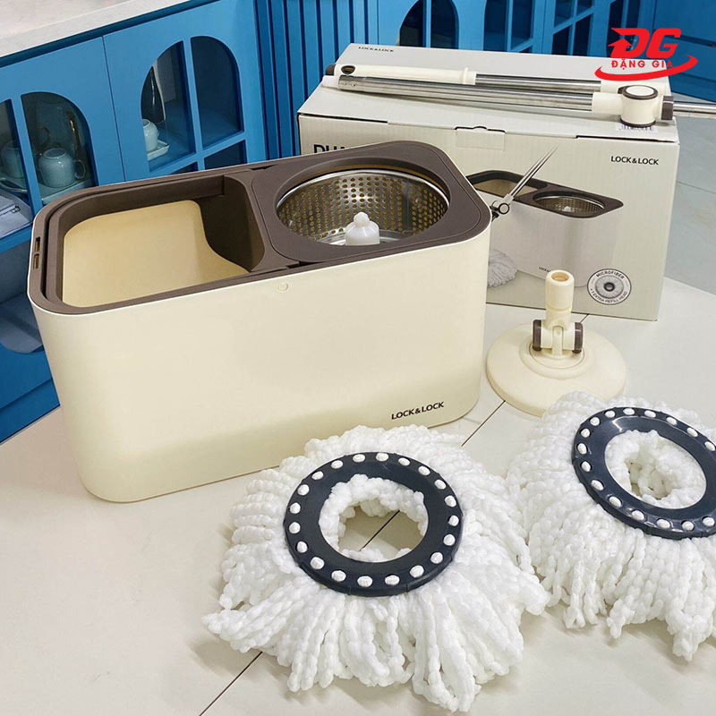 Cây lau nhà tự vắt đến từ thương hiệu nổi tiếng Lock and Lock