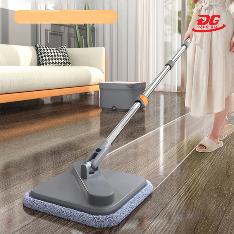Cây lau nhà Xiaomi có thiết kế bông lau hình vuông độc đáo