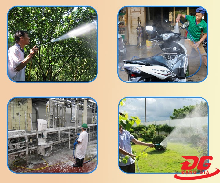 các đầu máy rửa xe 1.5 hp