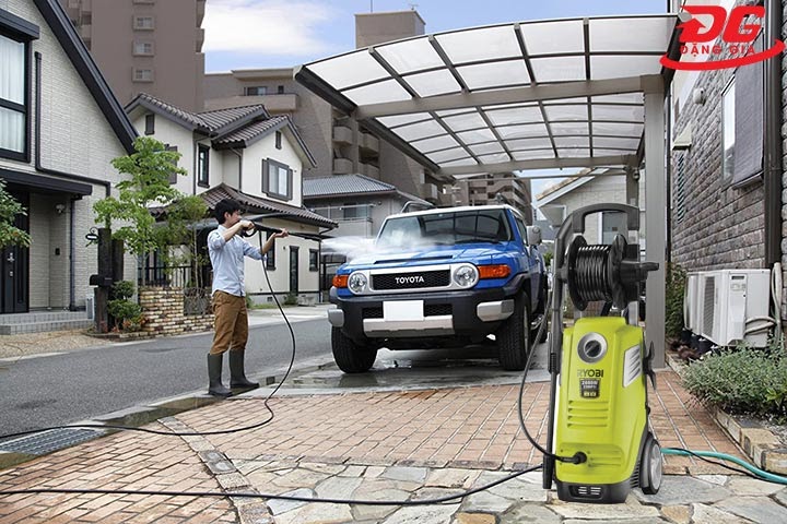 Sản phẩm Ryobi có khả năng phun xịt mạnh mẽ