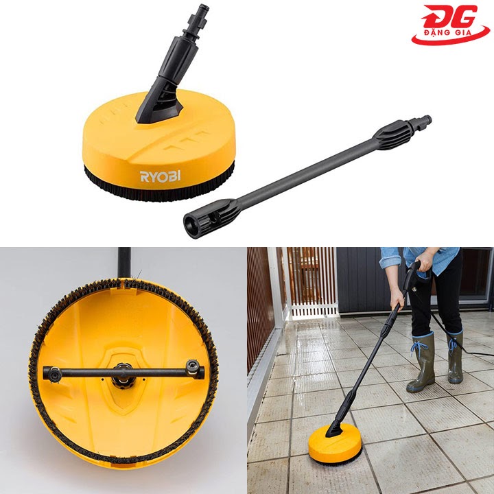 Phụ kiện chà sân của máy xịt rửa Ryobi