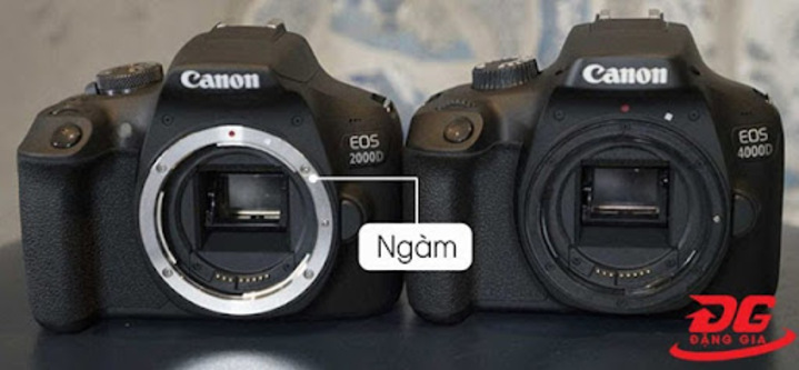 Ngàm máy ảnh - bộ phận liên kết thân máy với ống kính