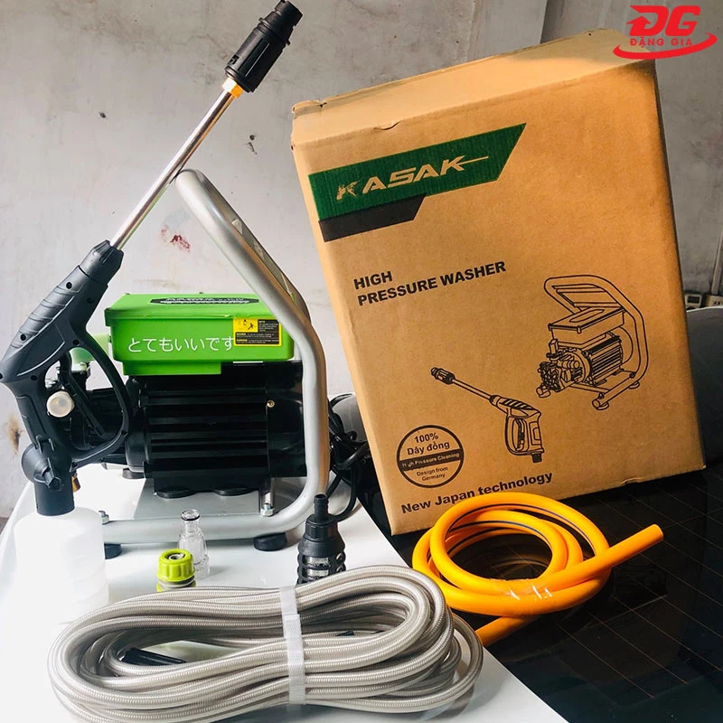 Máy xịt rửa áp lực cao Kasaki AK386